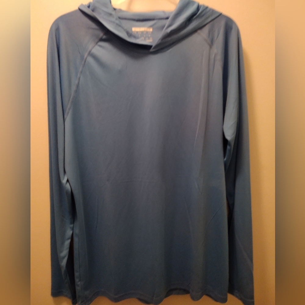 Blue Long Sleeve Hoodie Senoma